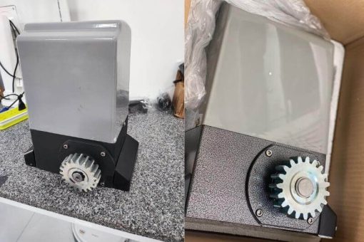 Motor cổng lùa 24V YH1500 chính hãng Đài Loan - động cơ mạnh mẽ, vận hành êm ái.