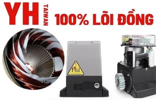 Motor cổng lùa YH 1000kg-550W Đài Loan - có điều khiển WIFI - Image 6